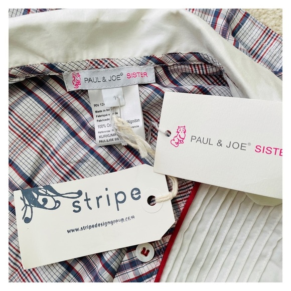 NWT ~ PAUL & JOE SISTER TOP / ANTHROPOLOGIE SIZE 4 - Picture 4 of 5